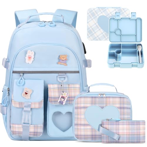 Sac à dos fille parfait pour le collège et les repas de midi à l'école