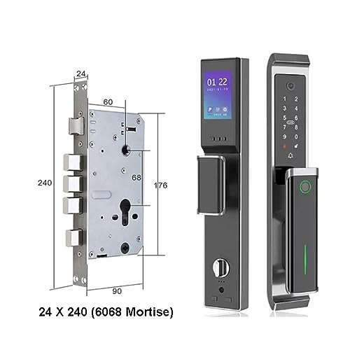 Serrure intelligente biométrique TTlock Bluetooth et code 24x240