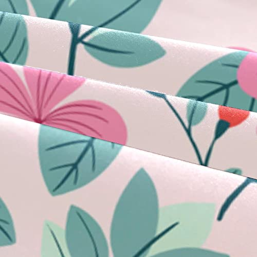 Parure de lit 3 pièces housse de couette floral coloré King Size et Queen Size - 6