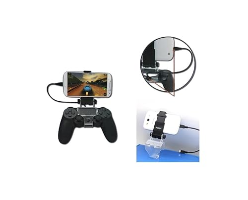 Clipe Suporte De Celular Compatível Com Controle Playstation 4 PS4