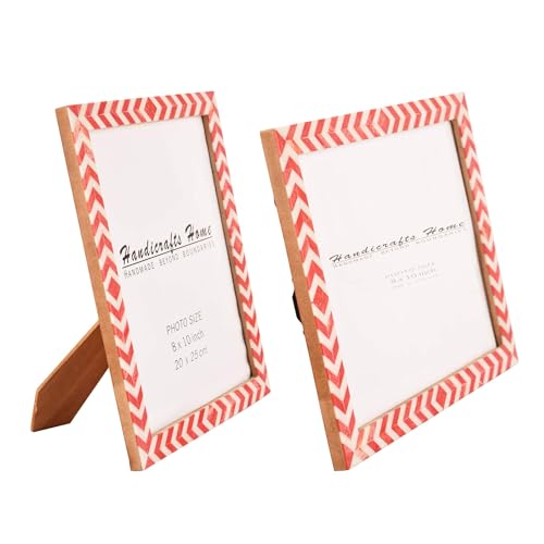 Handicrafts Home Foto Bild Rahmen 8x10 Handgemacht Geschenk - Pack von 2 (Lison Piri Piri) – Ansicht 5