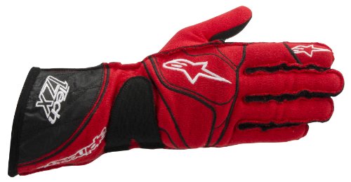 Alpinestars (3550313-30-XL Red X-Large Tech 1-ZX Gloves