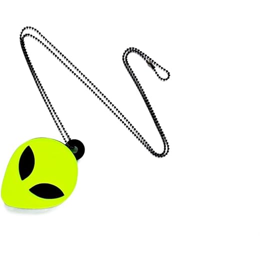 Acrylic Alien 3D Car Hanging, Medium