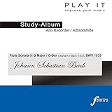  Flute Sonata in G Major / G-Dur (Original in E Major / E-Dur) , BWV 1035: II. Allegro (Metronome: 1/4 = 44 - A\' = 440 Hz)