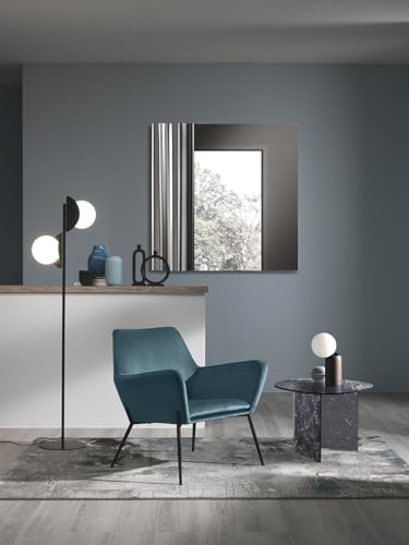 Stones Gin Fauteuil en Velours Noir