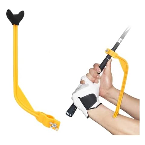 Golf Swing Training Aids, Golf Wrist Hinge Trainer, Portable Wrist Hinge Golf Swing Trainer for Correcting Wrist Position, Wrist Hinge Swing Correcting Trainer for Golfers Beginners Practice Cover