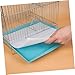 DECOMELODY 100Pcs Disposable Bird Cage Liner Paper Mats Absorbent Urine Pads for Parrots Easy to Cut Promotes Clean and Healthy Environment for All Bird Cages