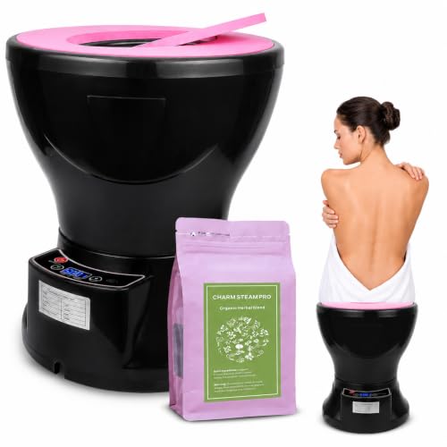 AKSOVA Yoni Steamer for Women,Steaming Kit with Yoni Herbs (20 Bags) | Yoni Steam Seat, for Postpartum Care, Feminine Cleansing, PH Balance, Odor Control, Home Use, 20 Herbal Bags