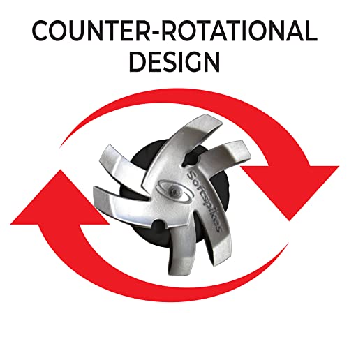 Soft Spikes Silver Tornado Golf Cleats - 18 Piece (Silver) (Sttlcl-Sb-Eu) #TOP6