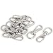 New Lon0167 4mm Thickness Featured Stainless Steel Swivel reliable efficacy Eye Lobster Snap Clasp Hook 10 Pcs(id:e4b 76 1a 678)