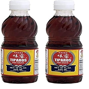 Tiparos Salsa de pescado, 300 ml (Paquete de 2)