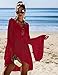Jinsha Vestido de Playa - Mujer Pareos y Camisola de Playa Sexy...