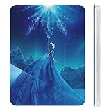ディズニー アナと雪の女王 iPad Mini6 カバー 軽量 ipad Mini4 ケース ipad Mini5 ケース タブレットケース 三つ折り ペンシルホルダー付き 耐久 薄型 衝撃吸収