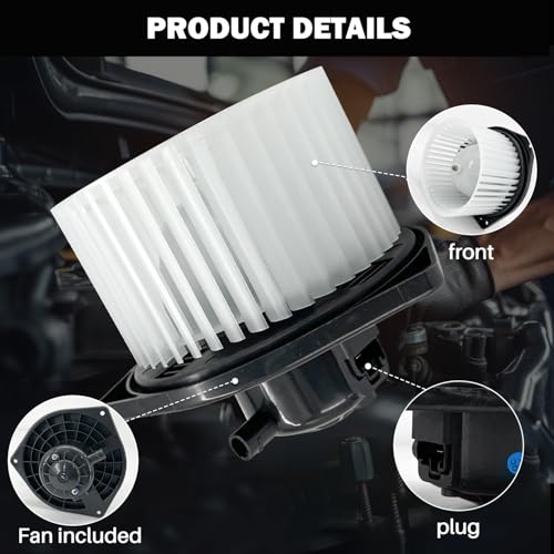 Image of 700239 AC Heater Blower Motor Fan Assembly Fit for Mitsubishi Lancer 2008-2017， Outlander 2008-2016 ，Outlander Sport 2011-2017 7802A217, 7802A357, MI3126107