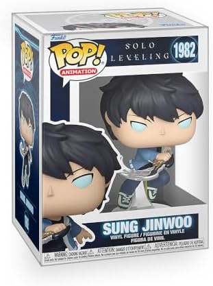 Action Figures Manhwa: O Guia do Colecionador (2026) 2 Pop Anime: Solo Leveling - Boneco de vinil Sung Jinwoo com protet...
