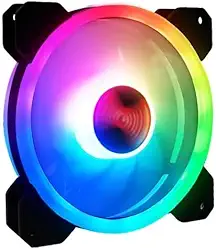 Cooler Fan Rgb 120mm (12cm) Dupla Face Para Gabinete
