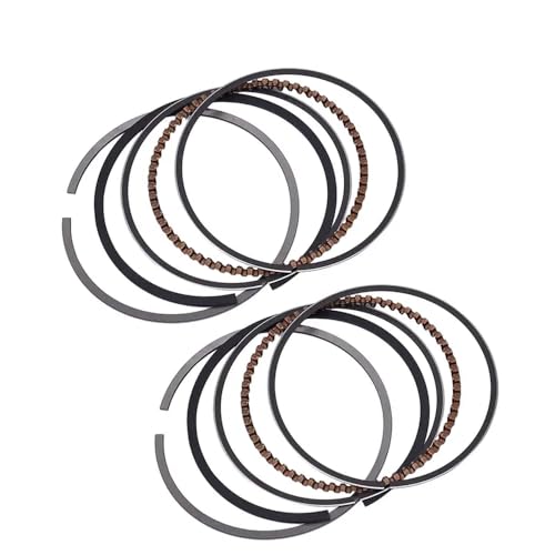 ユニバーサルフィット1/2セット64mm 64.25mm 64.5mm STD +25 +50 0.25 0.5モーターサイクルピストンリングとVRX400ロードスタースペシャルブラック1995 1996 1997 1997 1998アフターマーケット交換