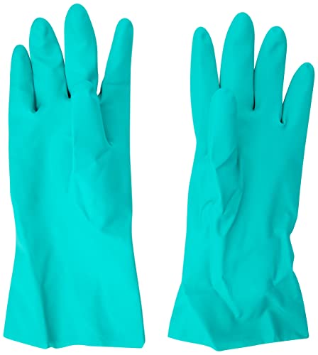 Ultimate Industrial NL15 Lightweight Nitrile Gauntlets, 10/X-Large, Green