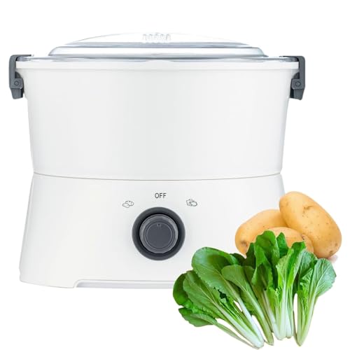 Electric Potato Peeler, 85W Automatic Potato Peelers, One-button Drive Commercial Peeler Spinner, Fruit Vegetable Peeler,Vegetable Dehydrator, for Peel Potatoes/Pears/Apple