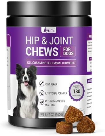 Hip and Joint Supplement Dogs, Glucosamine Chondroitin Joint Supp...