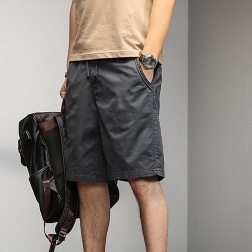 Short cargo clásico para hombre con bolsillos miniatura 2