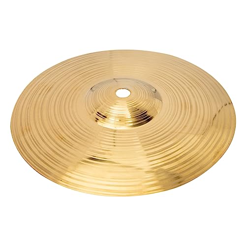 ULDIGI Practical Drum Cymbals 10-inch Jazz Drum Cymbal Alloy Brass Material Sturdy and Noise