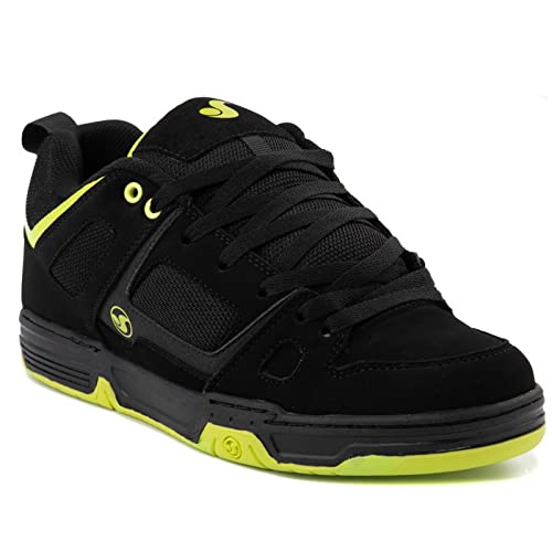 Dvs Men's Gambol Skate Shoe, Black Lime, 8 #TOP18