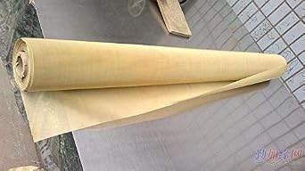 Beyondsupply- Woven Wire Brass 100 Mesh 150 Micron Filter Sift Screen Film Oil Waste Dust 12"x36"