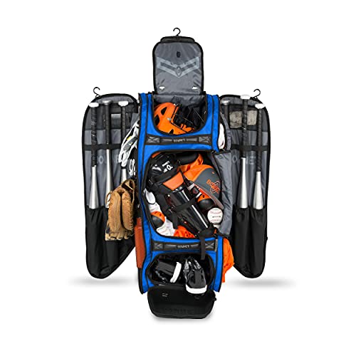 Bownet Cadet Catcher's Softball Baseball Wheeled Equipment Bag Assorted Colors #TOP1