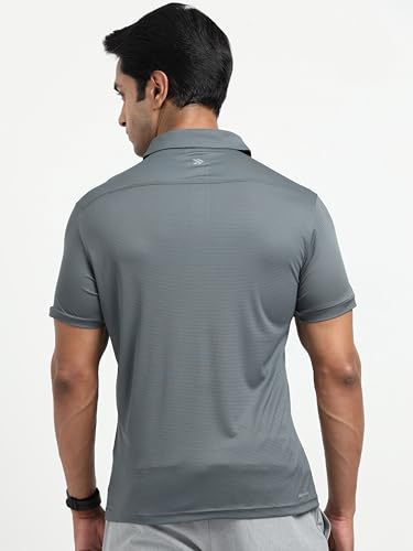 Image of Men's Lightweight Dry Rush Tech Polo | Moisture-Wicking, Breathable, Stretchable, Wrinkle-Resistant, Quick-Dry, Anti-Odor