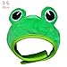 JSGHGDF Pet Costume Cap Cute Cartoon Design Plush Hat Party Cosplay Dress Accessories for Cats and Small Sized Dogs Pet Costume Hat Cat Hats for Cats Only Frog Dog Ear Warmers for Small Dogs