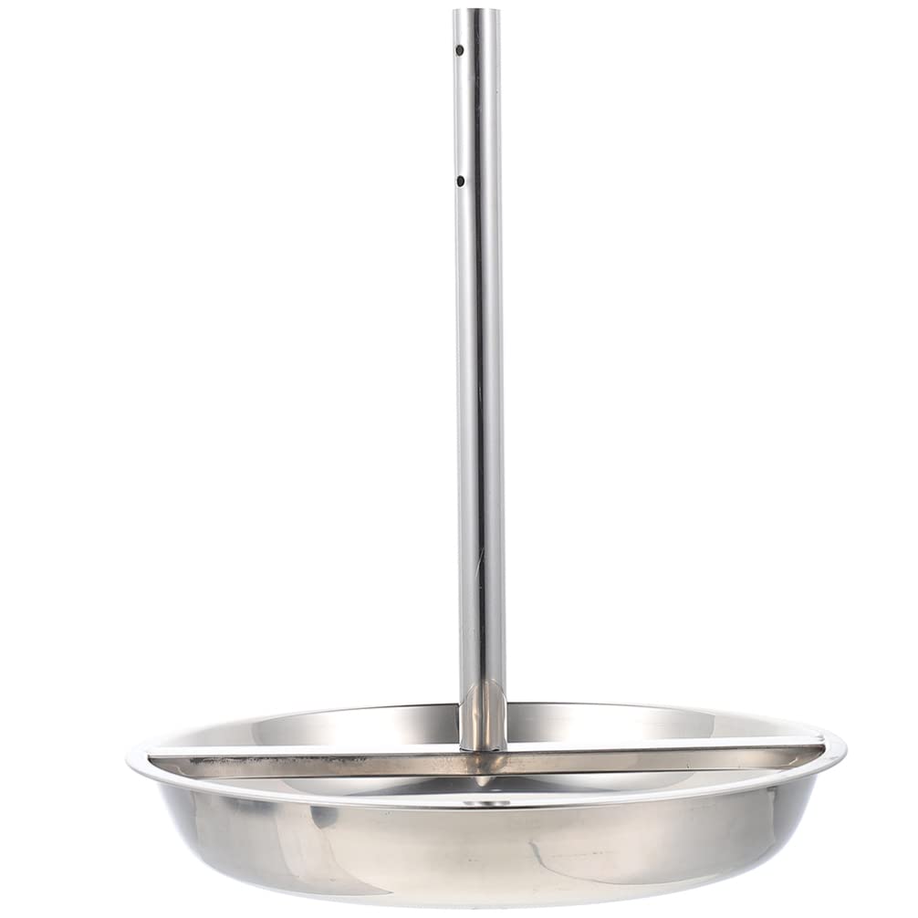 UPKOCH Stainless Steel Chicken Roaster: Rack Duck Holder Grill Stand Vertical Turkey Roaster Stand Rack Roasting BBQ Barbecue Tray for Oven Cooking Grill Pan Chicken Accessories