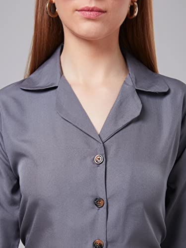 Image of Style Quotient Women Purple Formal Shirt