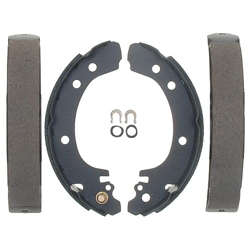 ACDelco Gold 17637B Bonded Rear Drum Brake Shoe Set