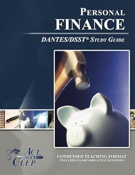 Paperback DSST Personal Finance DANTES Study Guide Book
