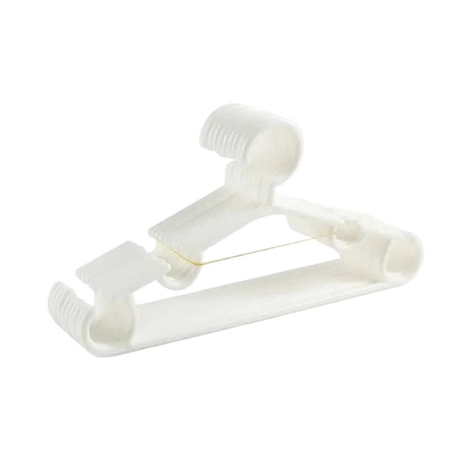 5-20Pcs Plastic Clothes Hanger and Can Be Used(White,5)