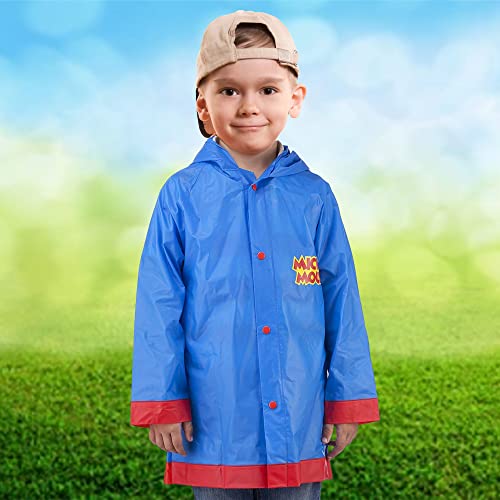 Disney Mickey Mouse Little Boys' Waterproof Outwear Hooded Rain Slicker3
