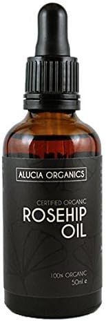 Certified Organic CO2 Rosehip Oil 50ml - Pure, Natural, Co2 Extracted, Certified Organic, Vegan, Cruelty Free, for Skin, Face, Body