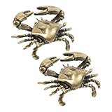 Amélioration facile à réaliser soi-même : légères et faciles à installer, ces poignées de tiroir sur le thème de la plage transforment vos meubles en quelques minutes, rendant les poignées de tiroir uniques accessibles à les amateurs de bricolage. bouton en laiton en forme de crabe, poignées de tiroir sur le thème de la plage