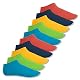 Bunte Socken Footstar Everyday – 10 Paar für Damen und Herren