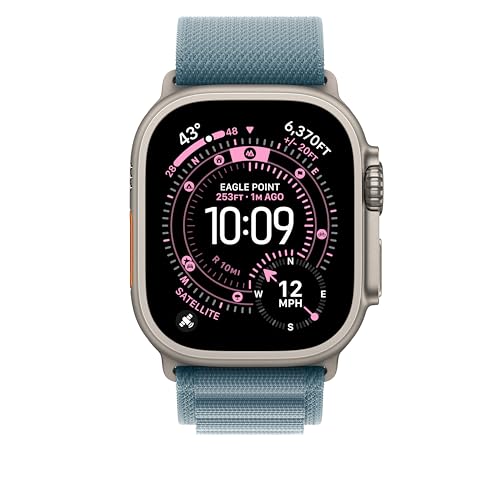 Image of Apple Watch Band - Alpine Loop - 49mm - Light Blue - Small