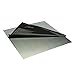 304 Stainless Steel Sheet，Polished Metal Plate for Kitchen Countertops, Worktops & Industrial Use，Rustproof(100x100x3mm)