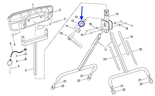 Ressort d12 Ryobi 000999130018 haute tension pour mécanisme de commande
