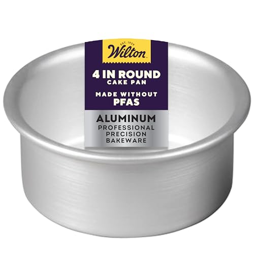 Wilton Aluminum Round Cake Pan, Durable Anodized...