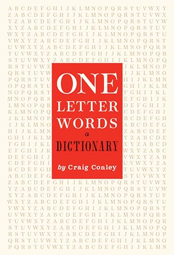 One-Letter Words, A Dictionary view 2