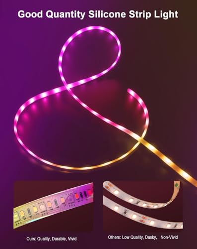 Tira LED Inteligente Zigbee3.0 RGBCW 2m Multicolor miniatura 4
