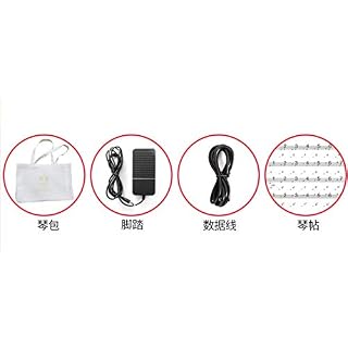 MidiPlus Piano électrique portable pliable de 88 touches - Les Beatles, Paul McCartney, John Lennon, RIngo Starr, George Harrison MidiPlus Piano électrique portable pliable de 88 touches – Image 5