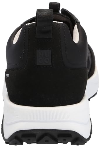 Image of HUGO Mens Running Style Mix Material Sneakers