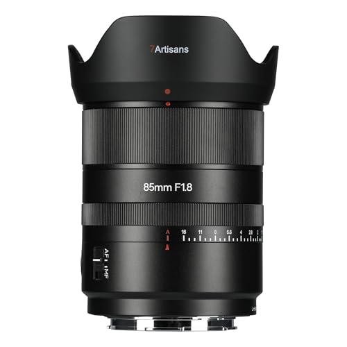 Image of 7artisans AF 85mm F1.8 Full Frame Camera Lens STM Auto Manual Focus for L Mount,Large Aperture,Face/Eye Auto Focus,for Portraiture/Street Photography/Humanistic Subjects