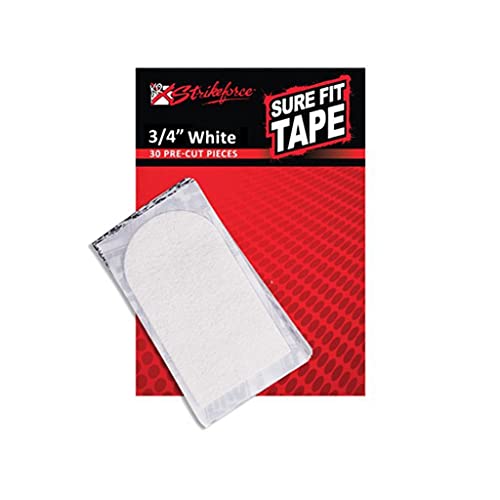 Kr Strikeforce Premium Sure Fit Tape White Pack Of 30-3/4 Inch #TOP25